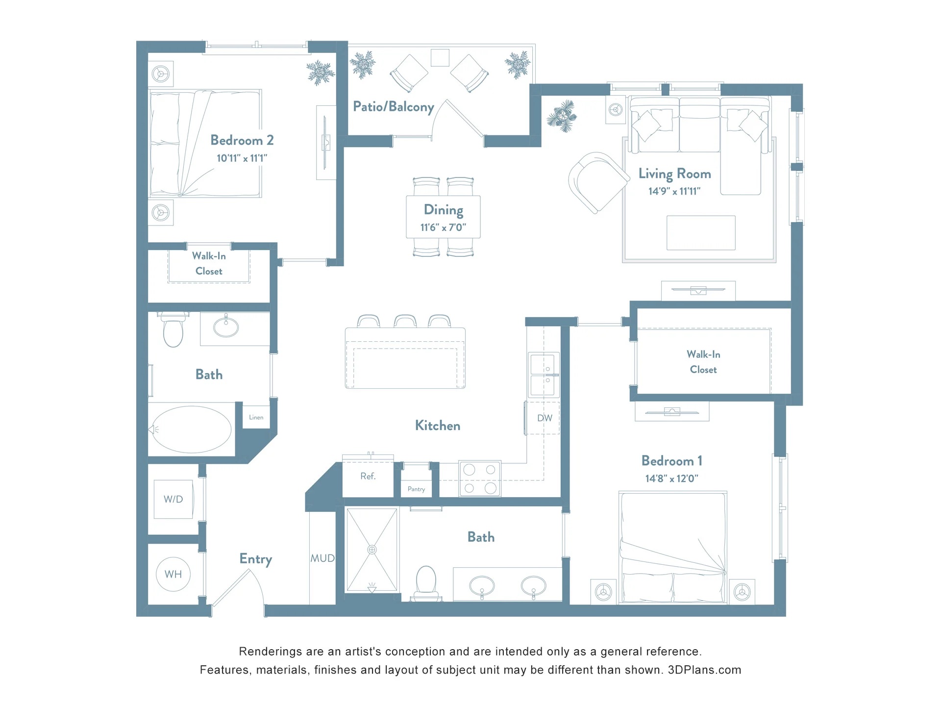 B2 floor plan