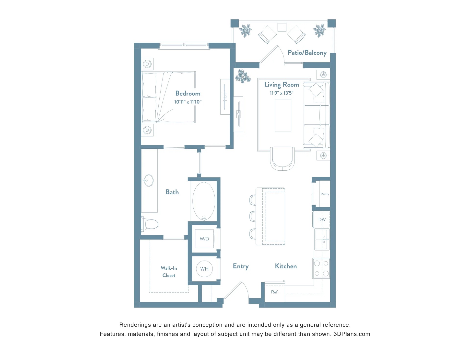 A1 floor plan