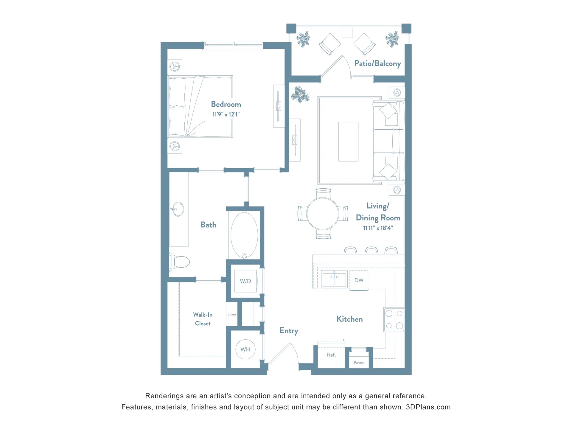 A2 floor plan