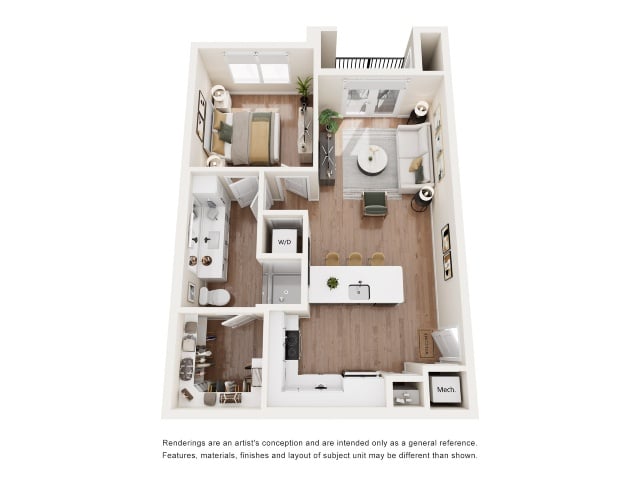 A1 floor plan
