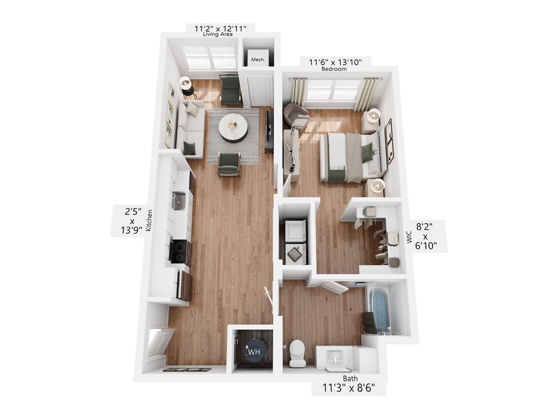 A4H floor plan