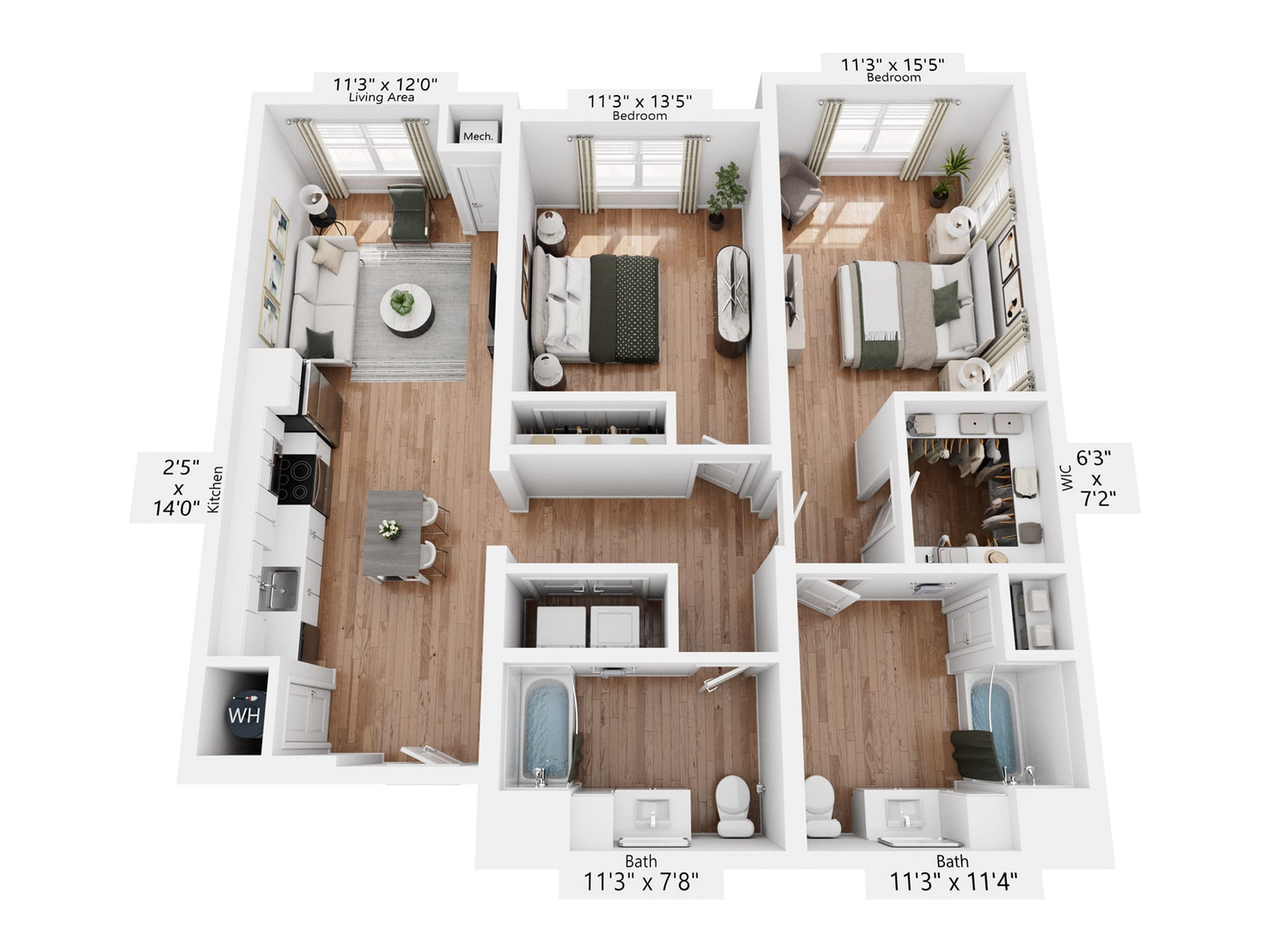 B6 floor plan