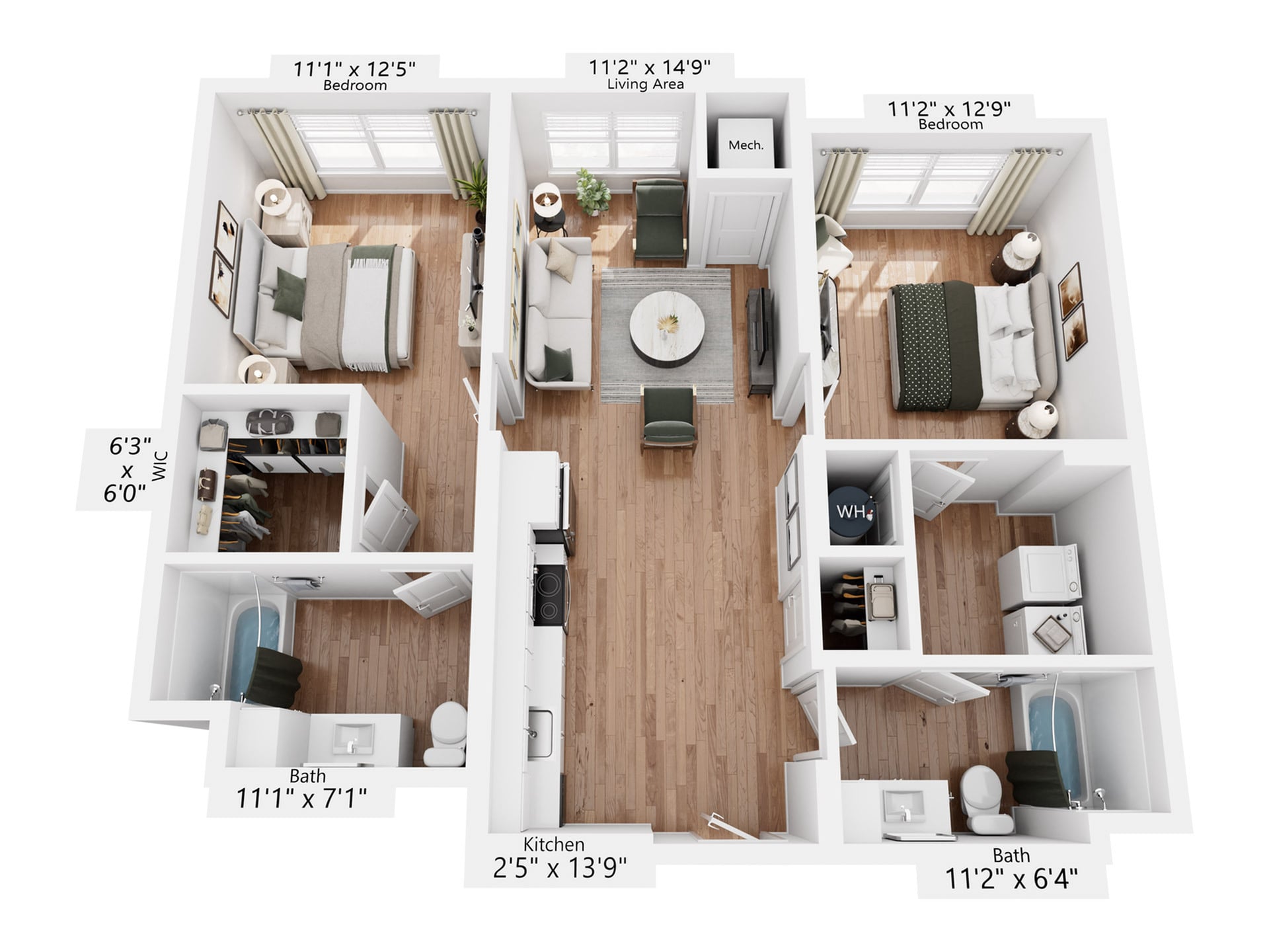 B2H floor plan