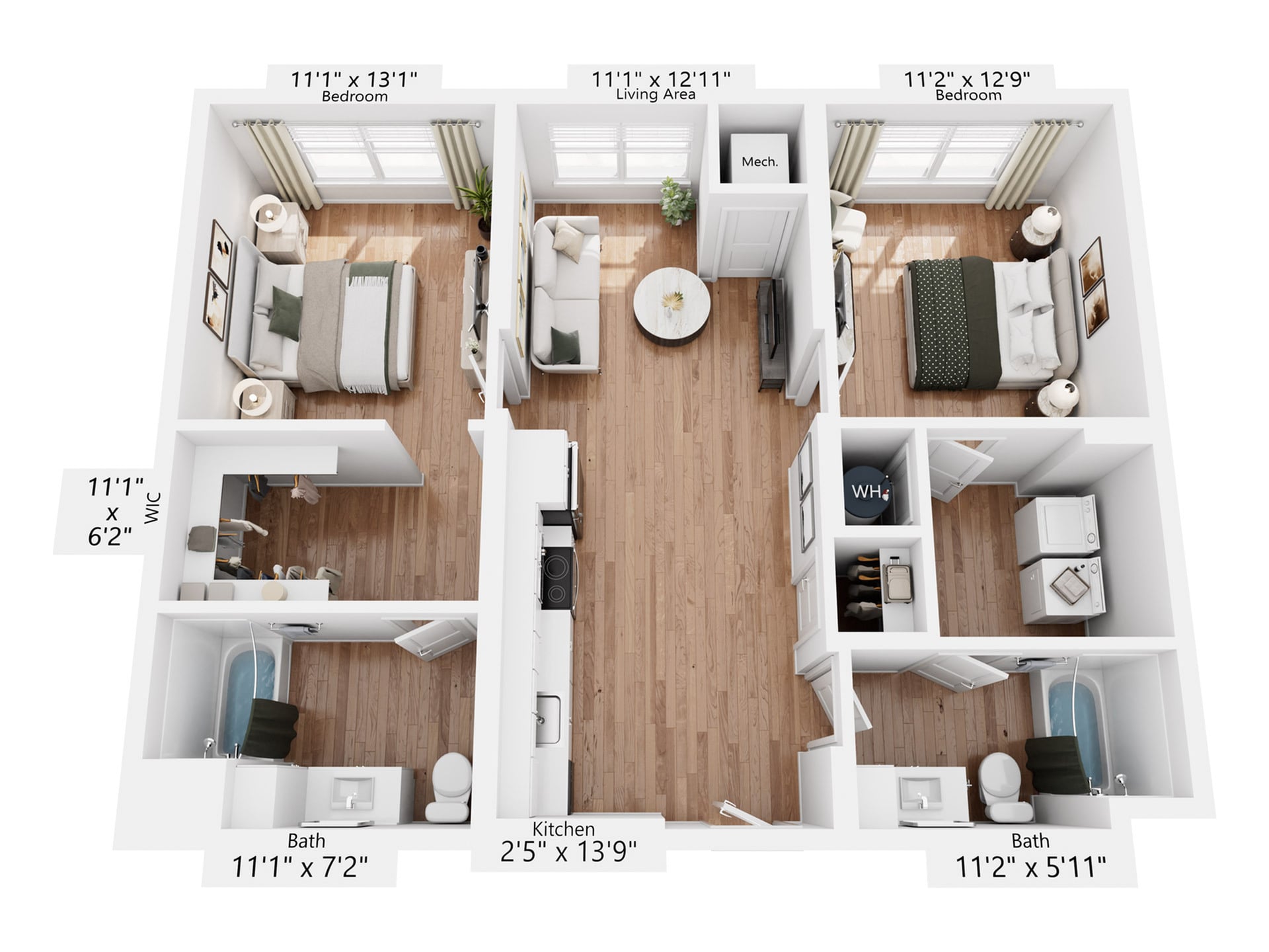B1H floor plan