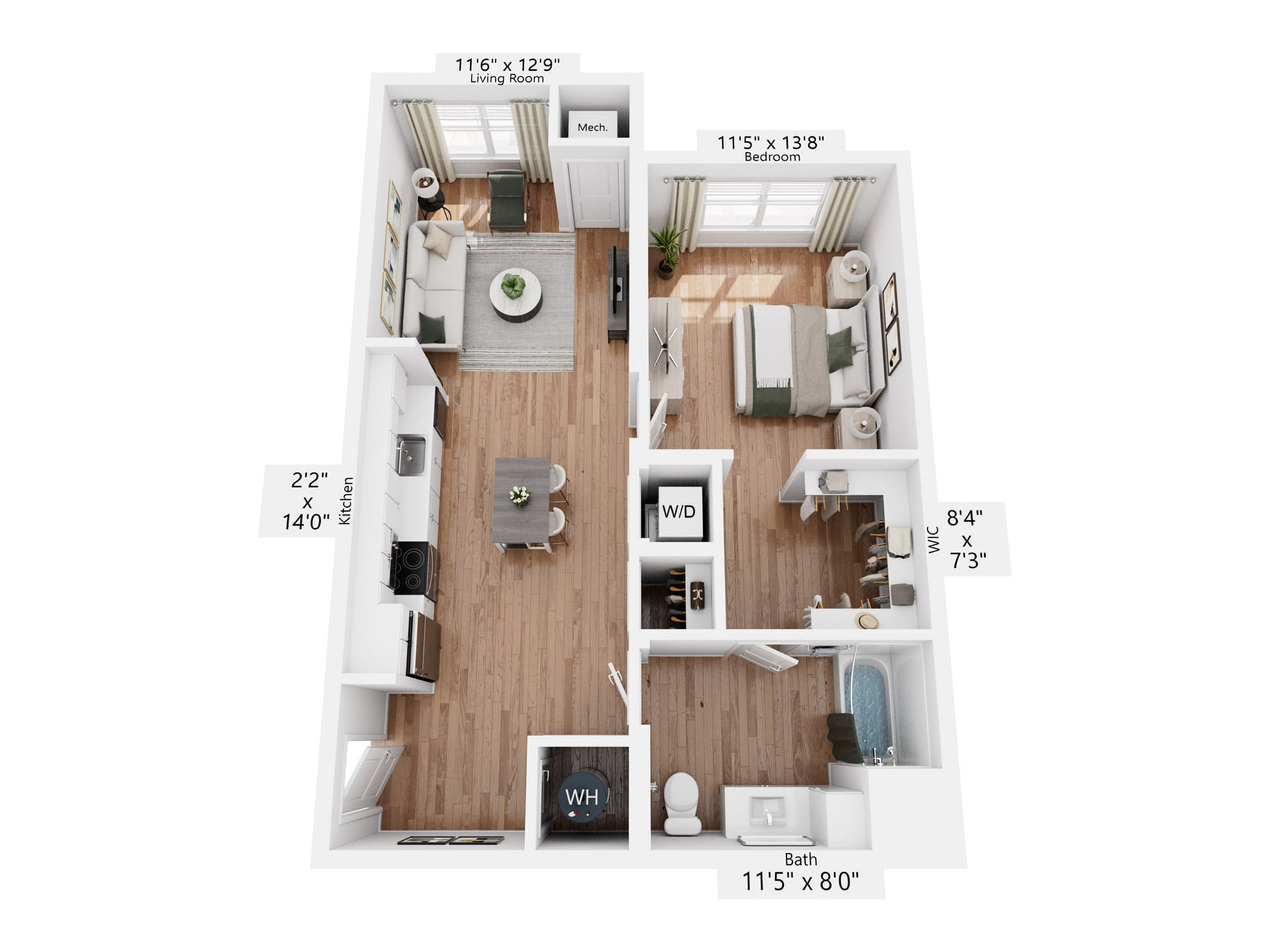 A4 floor plan