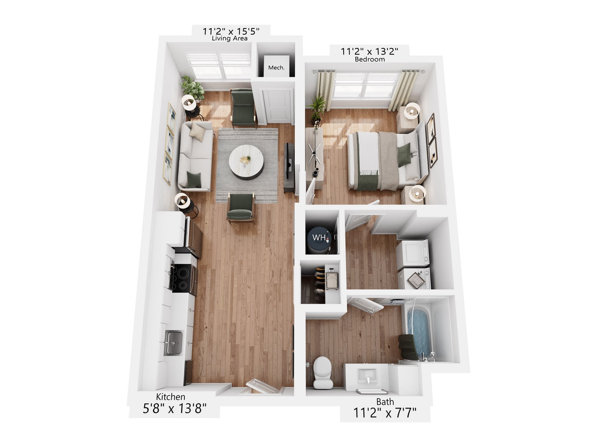 A2H floor plan