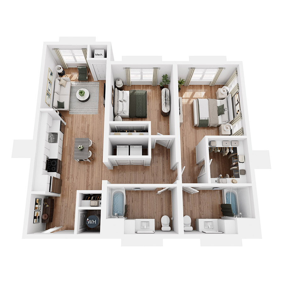 B4H floor plan