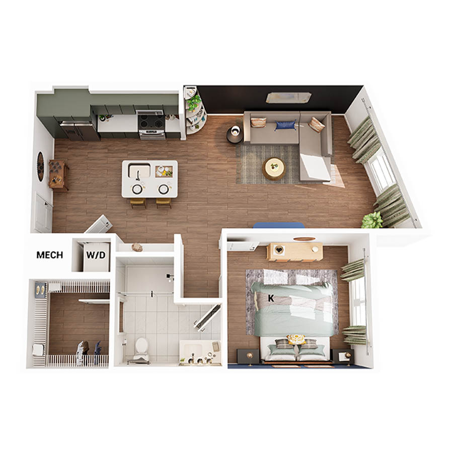 A4 floor plan