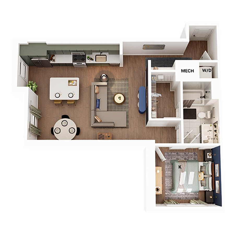 A6 floor plan