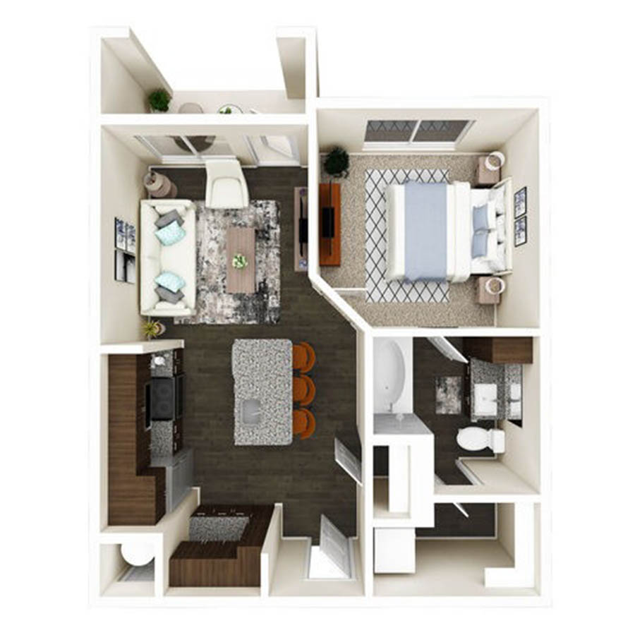 A1 floor plan