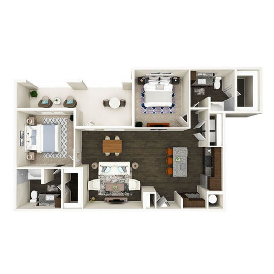 B2 floor plan
