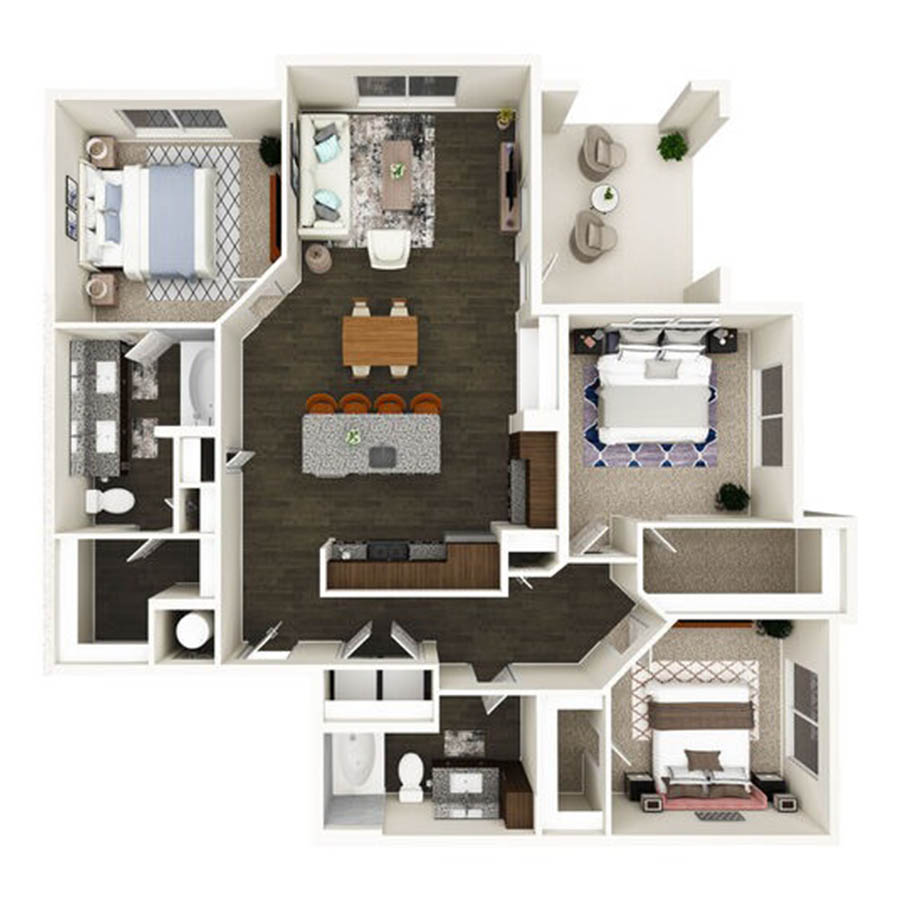 C1 floor plan