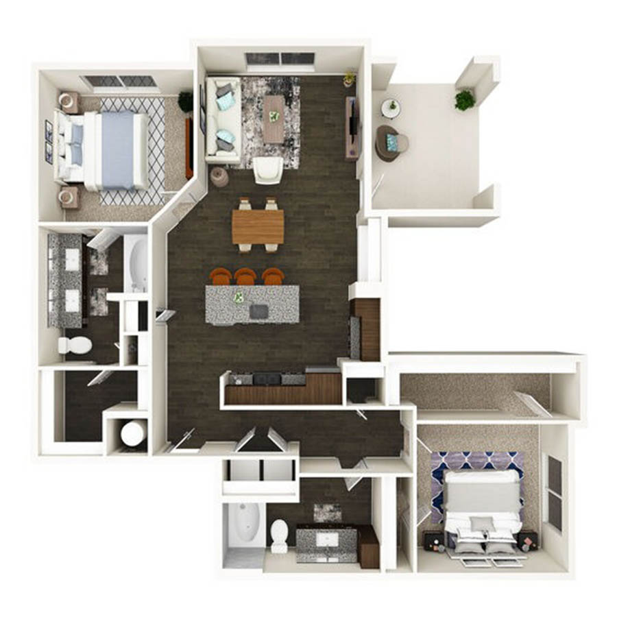 B4 floor plan