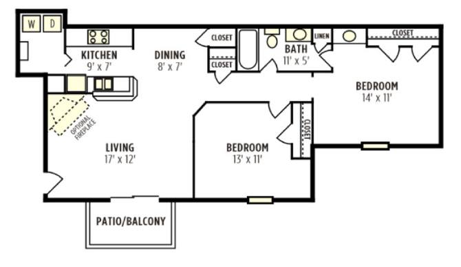 Willow floor plan