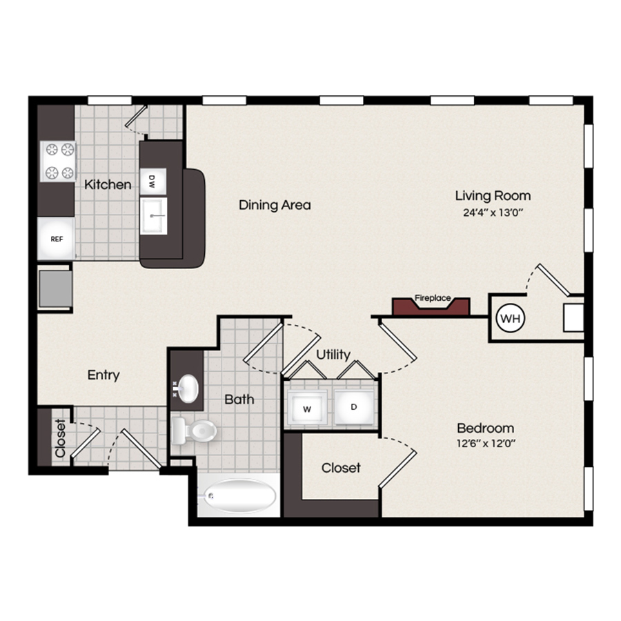 Monroe floor plan
