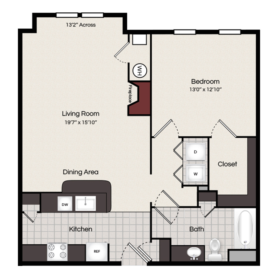 Reagan floor plan