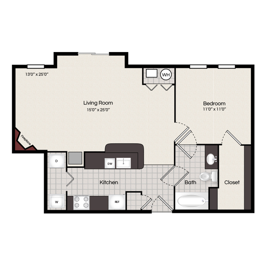 Garfield floor plan