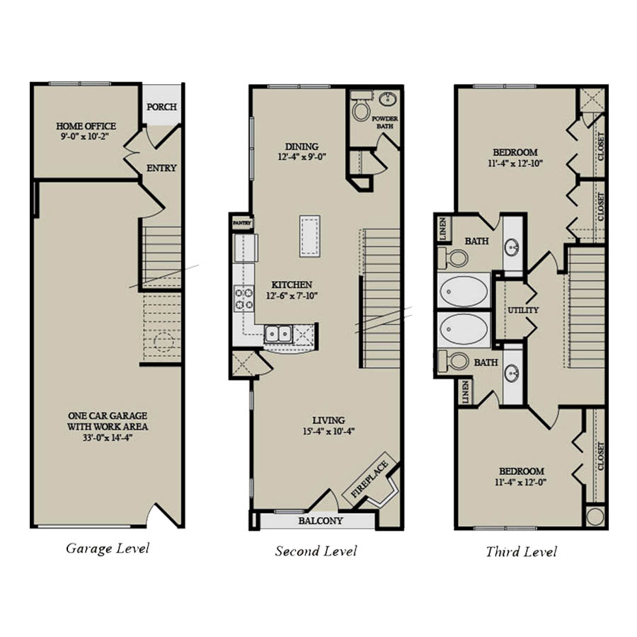 B5-Brownstone floor plan