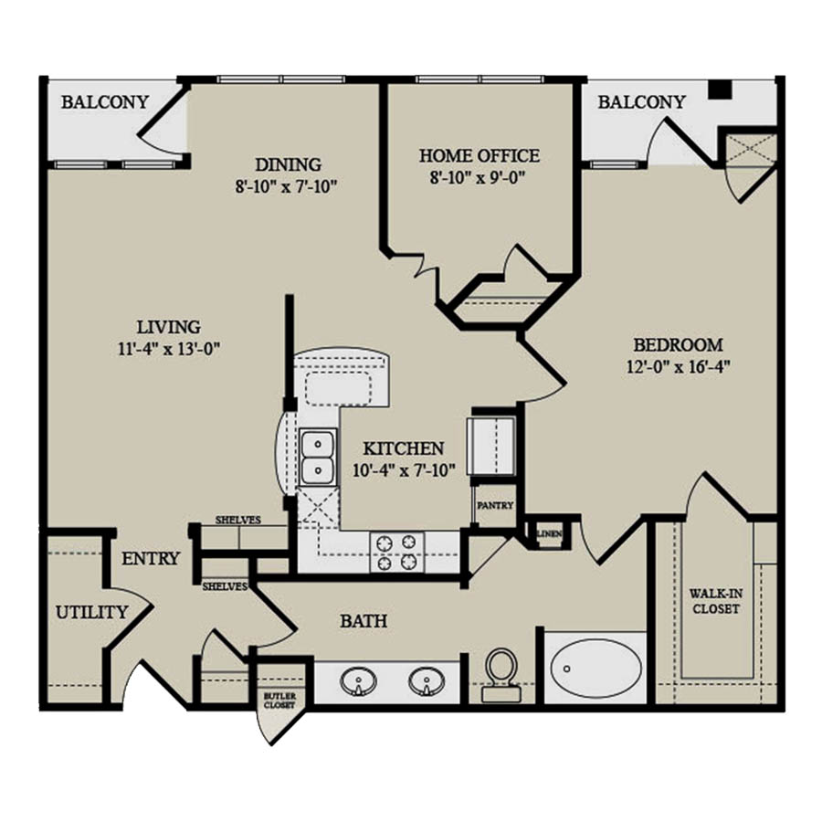 A3-Cityview Flats floor plan