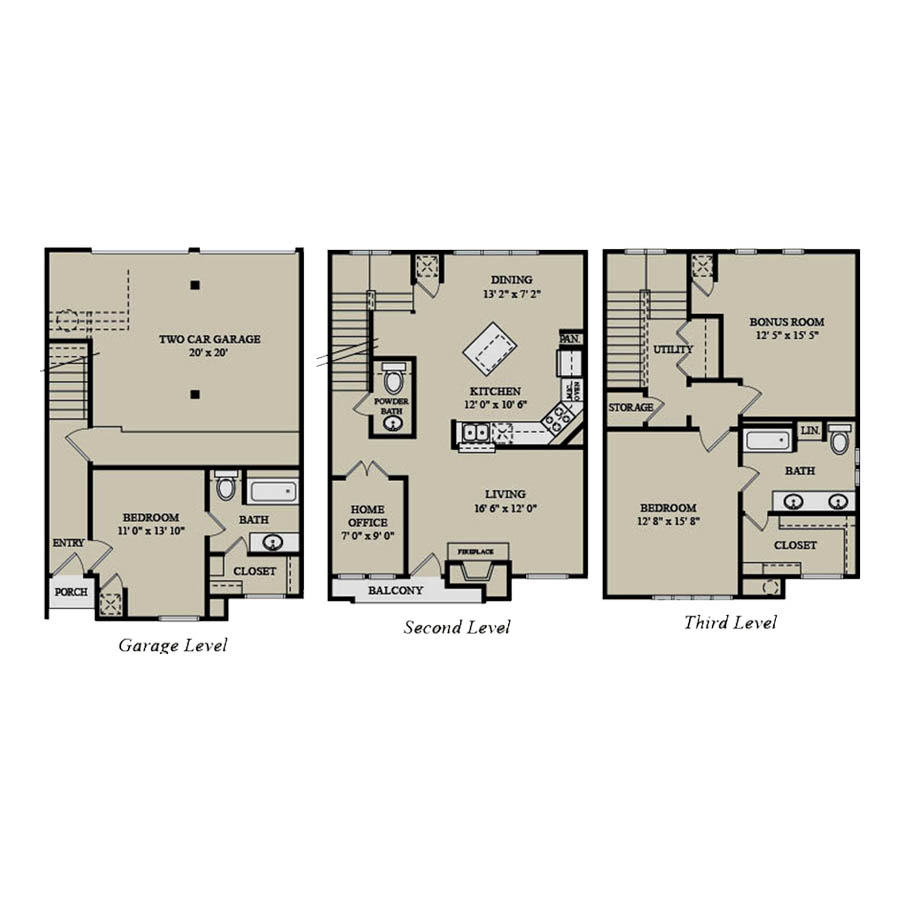 B10-Brownstone floor plan