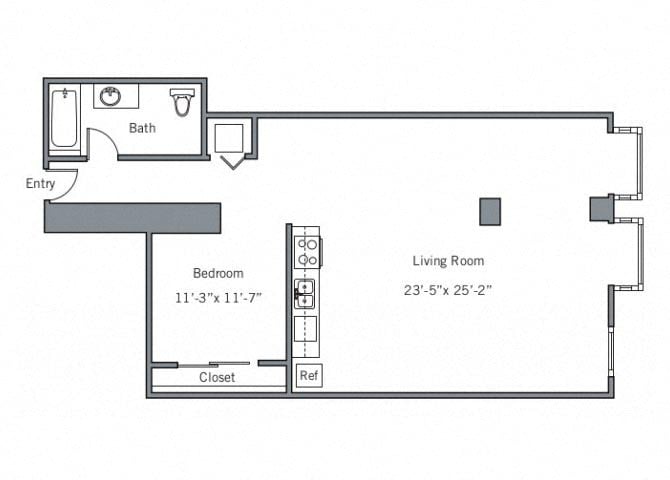 11CLY floor plan
