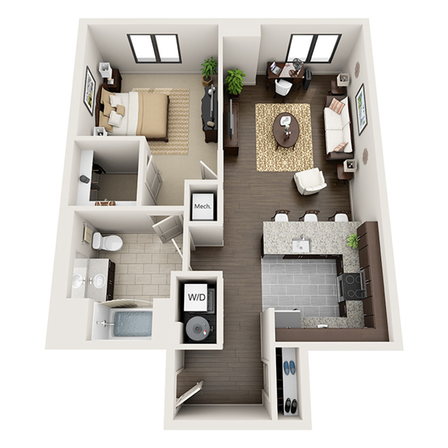 1-A7 floor plan