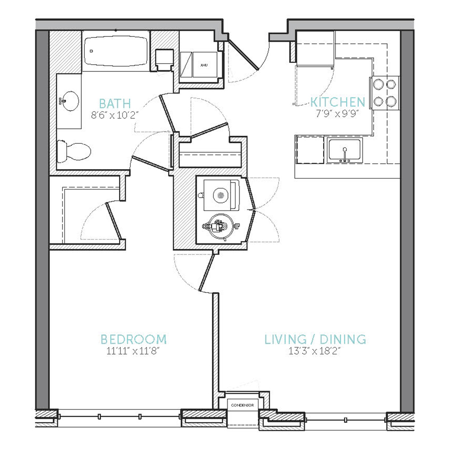 2-A1 floor plan