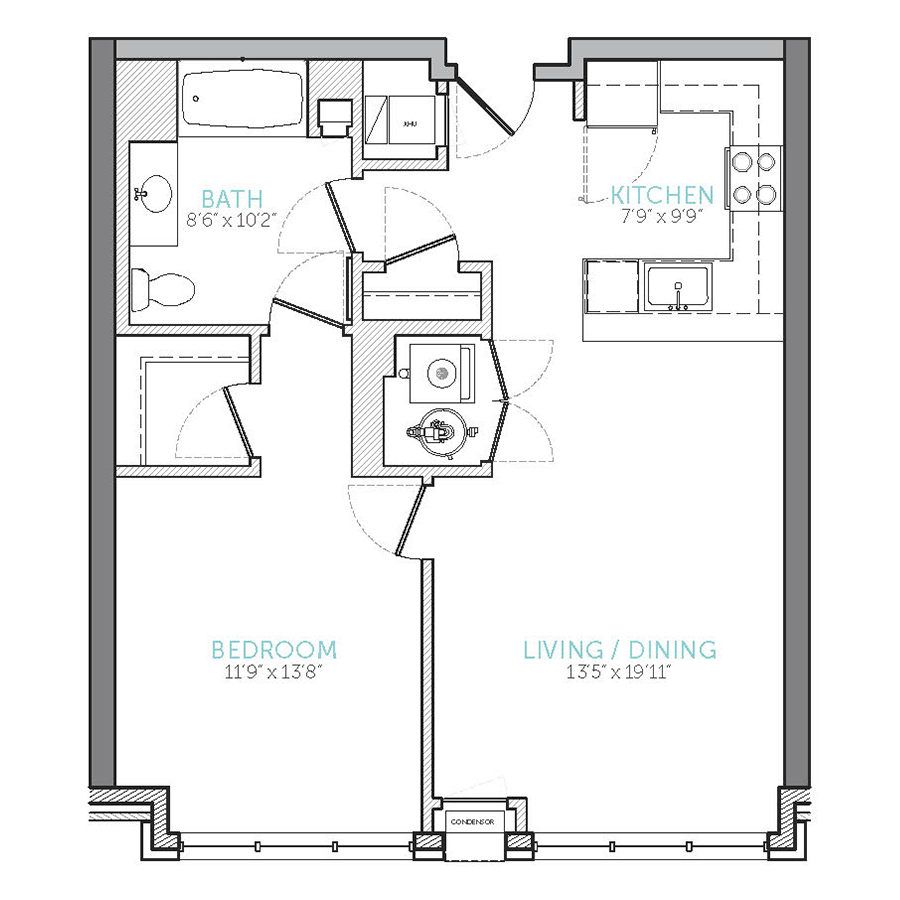 2-A2 floor plan