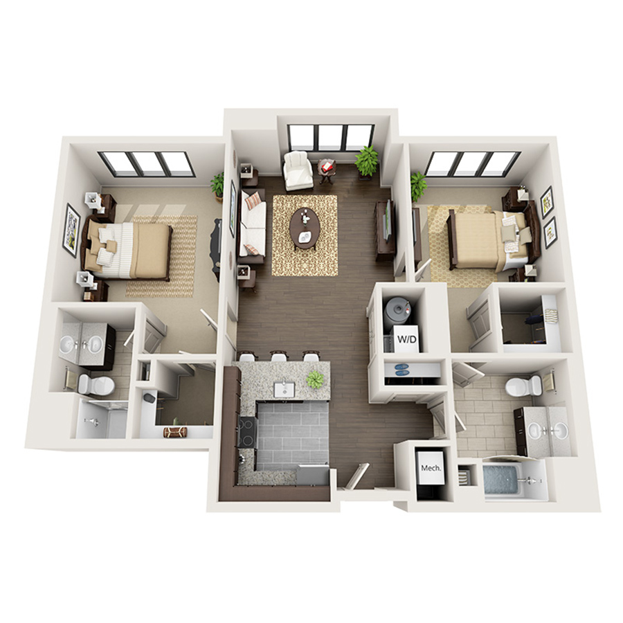 2-B3 floor plan