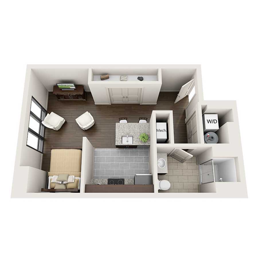 1-S1 floor plan