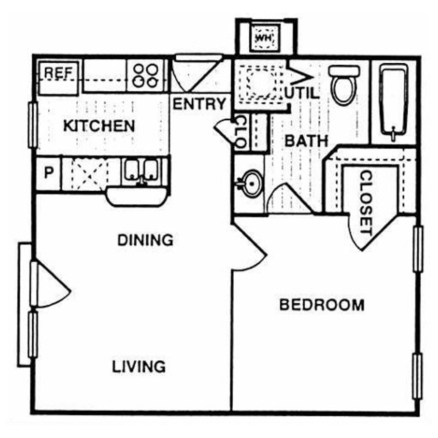 A floor plan
