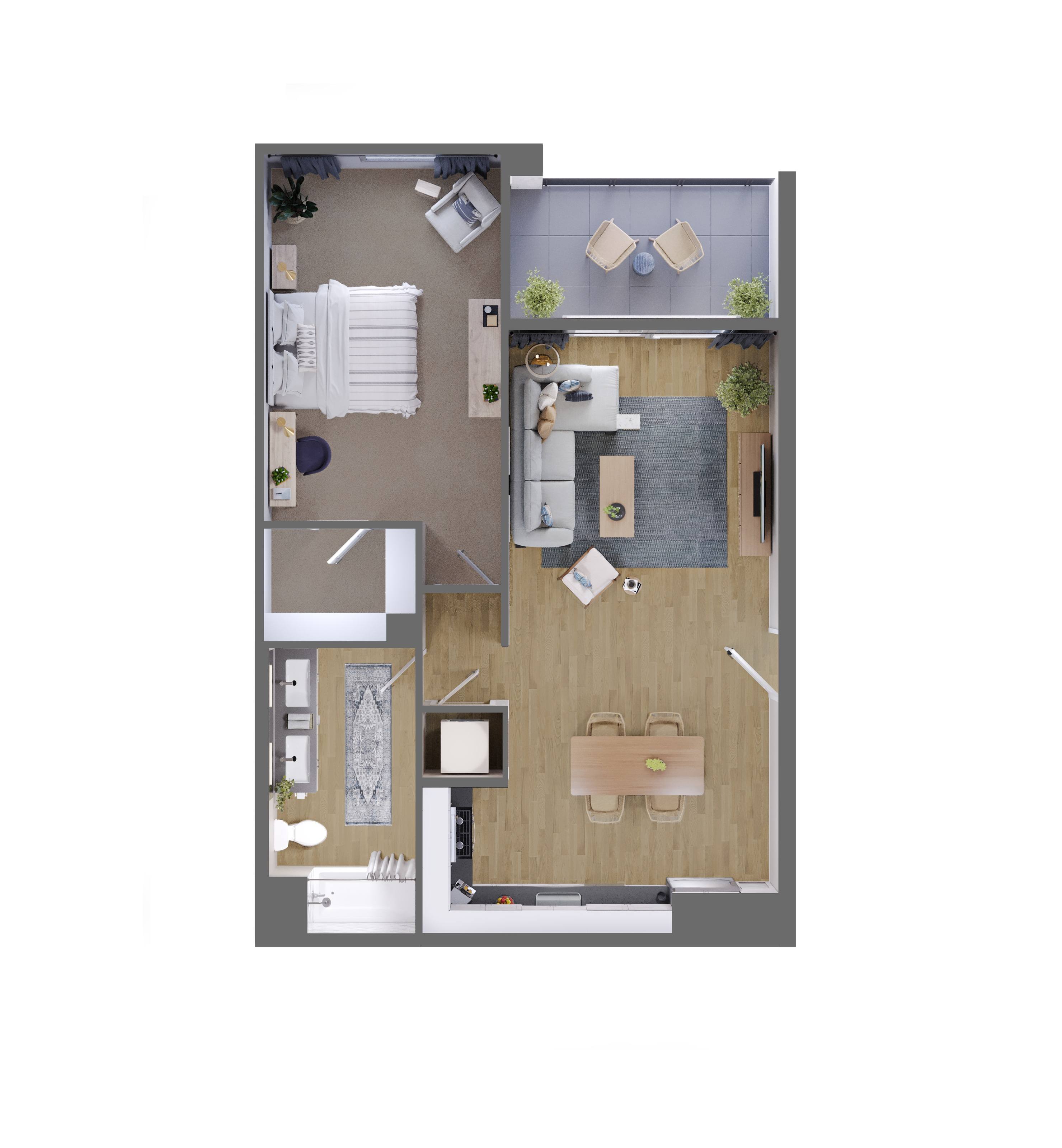 Plan 1 floor plan