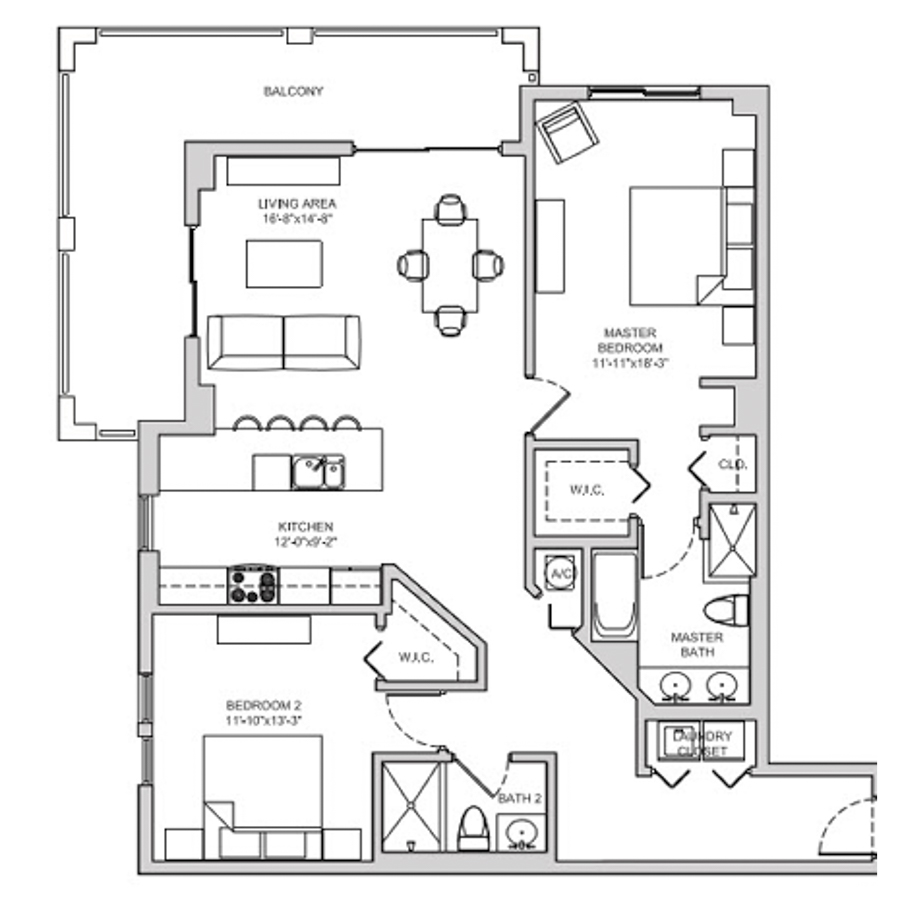 B6 floor plan