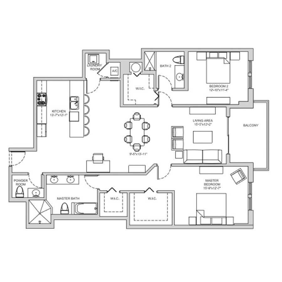 B16s floor plan