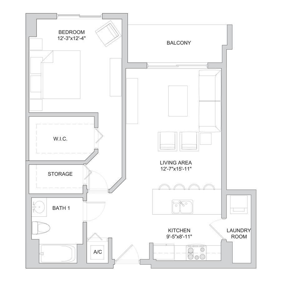 A3s floor plan
