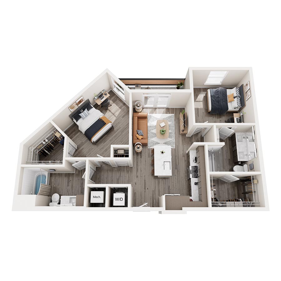 B2 floor plan