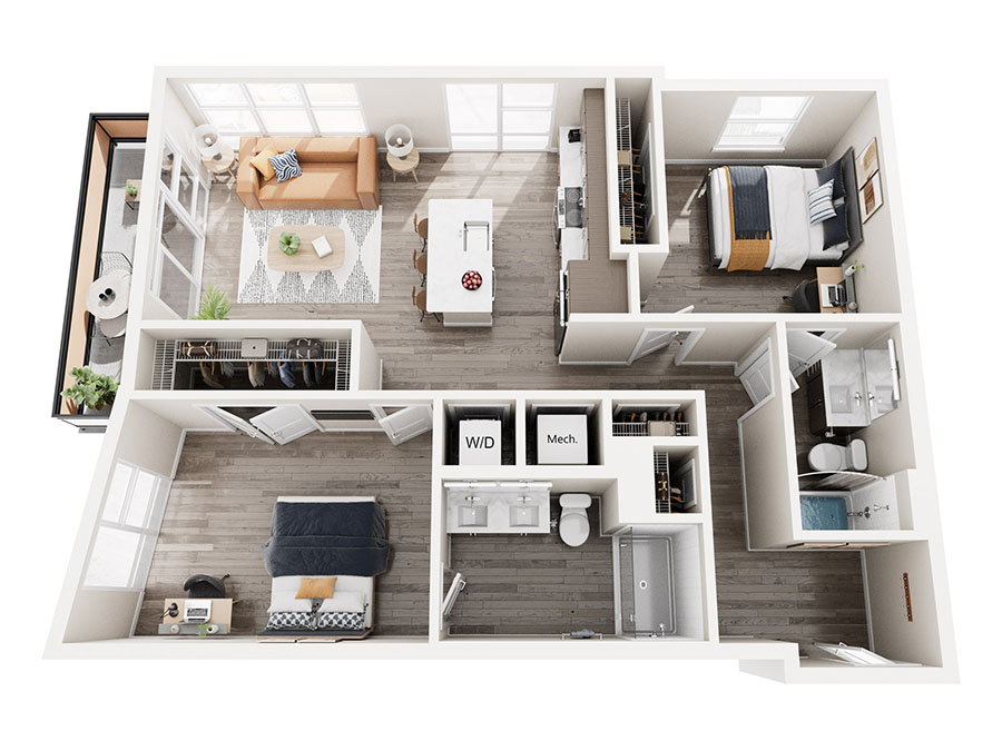 B13 floor plan