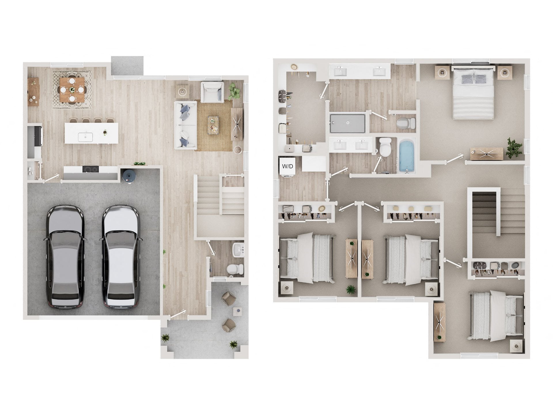 E floor plan