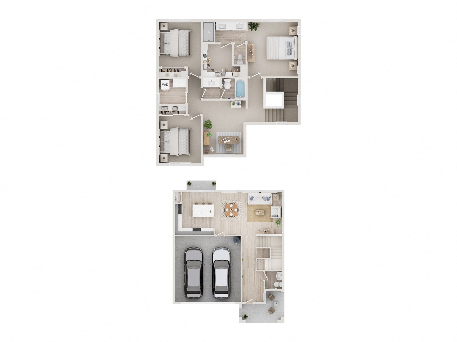 B floor plan