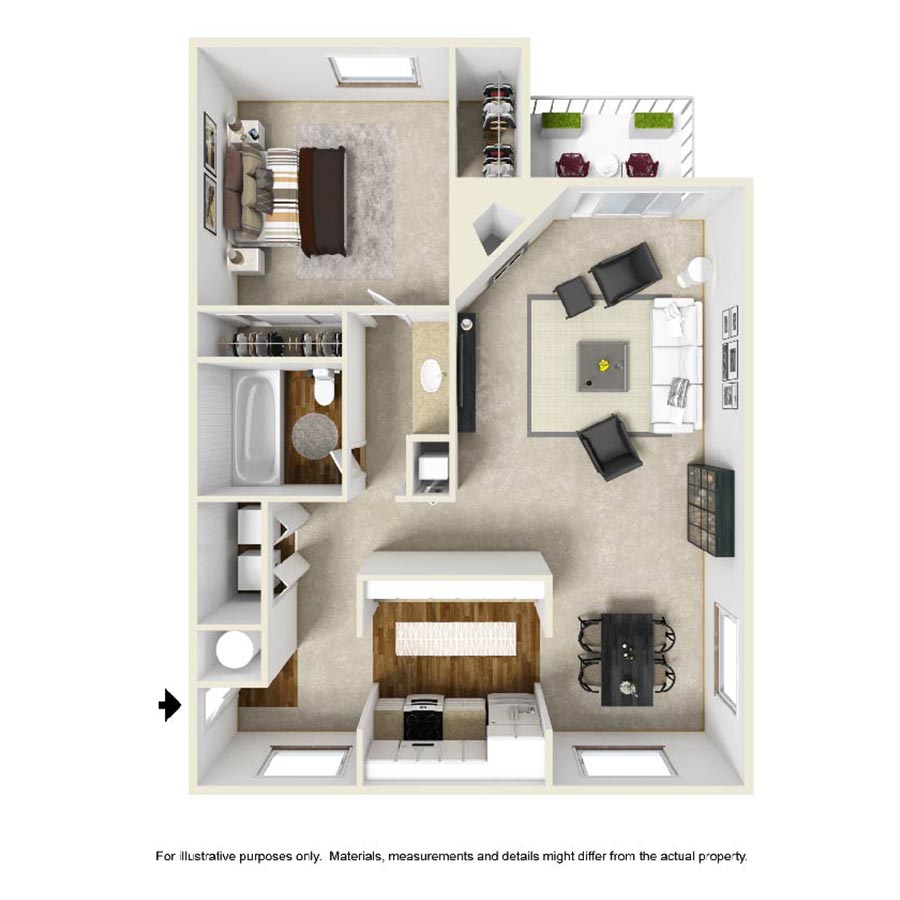A4 floor plan