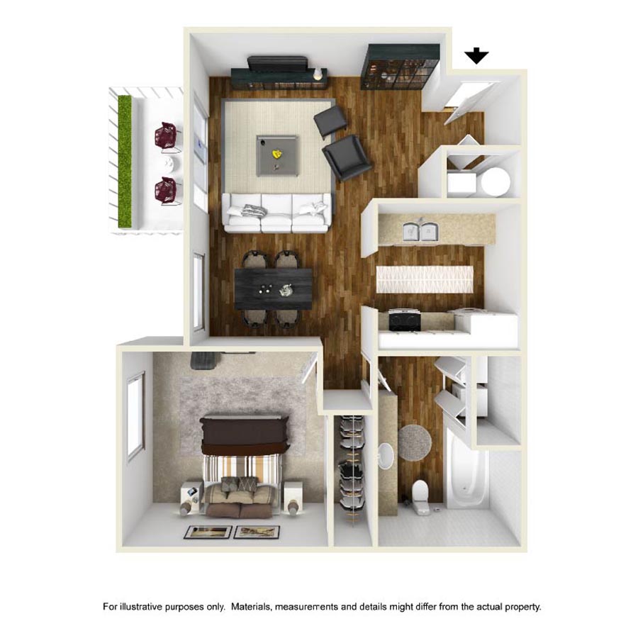 A1 floor plan