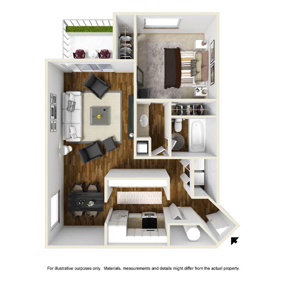 A2 floor plan