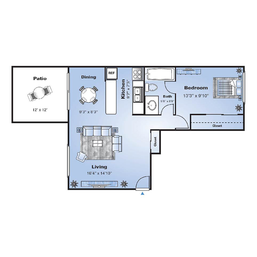 Lancaster floor plan