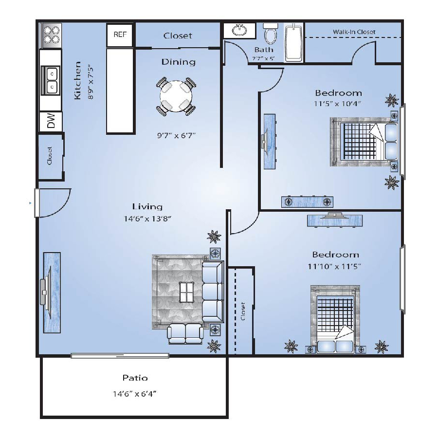 Alderwood I floor plan