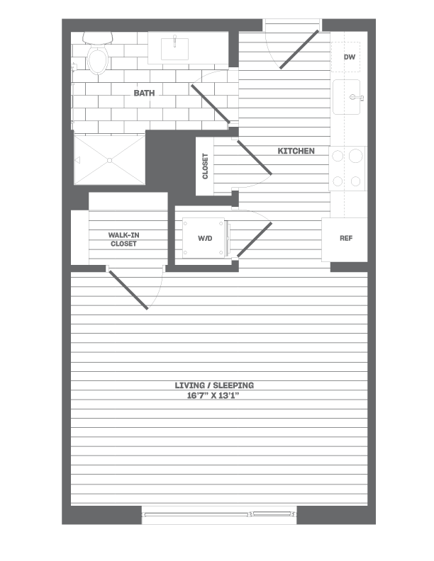 Studio-A1.1 floor plan