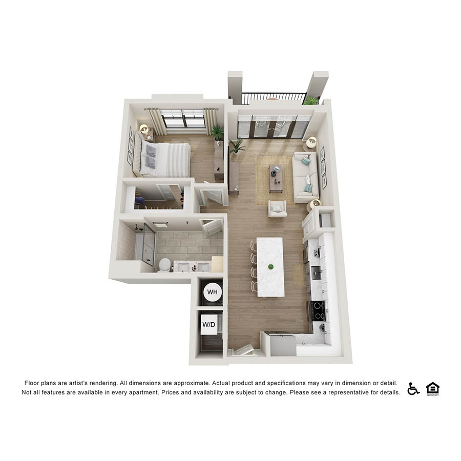 Portofino - L floor plan