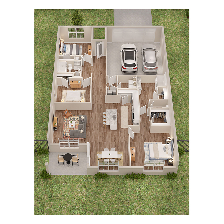 Aria floor plan