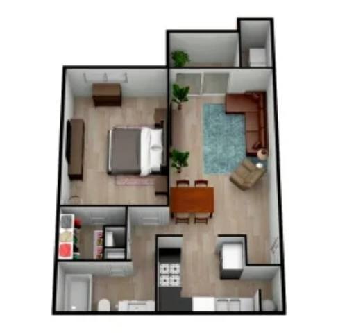 The Foxtail floor plan