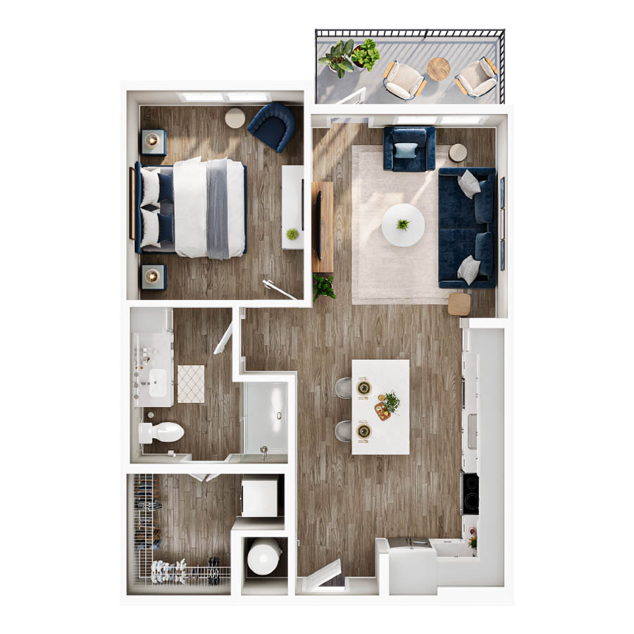 A1 floor plan