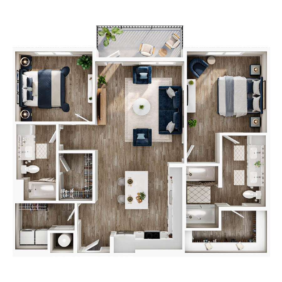 B4 floor plan